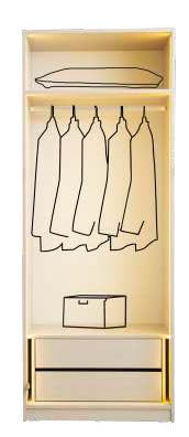 DFN Kledingkast 22-Module