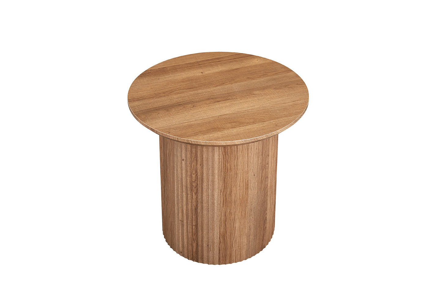 Salontafel 'Lagos' 50 cm Rond Decor Donkerbruin
