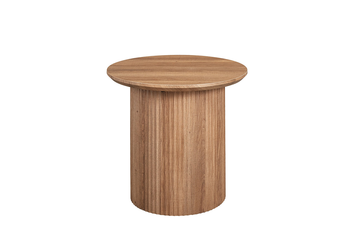 Salontafel 'Lagos' 50 cm Rond Decor Donkerbruin