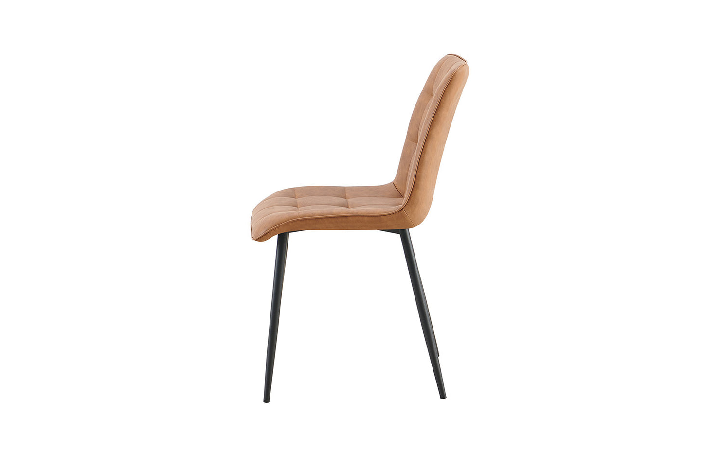 Set van 4 stoelen 'Furas' Vintage PU Cognac