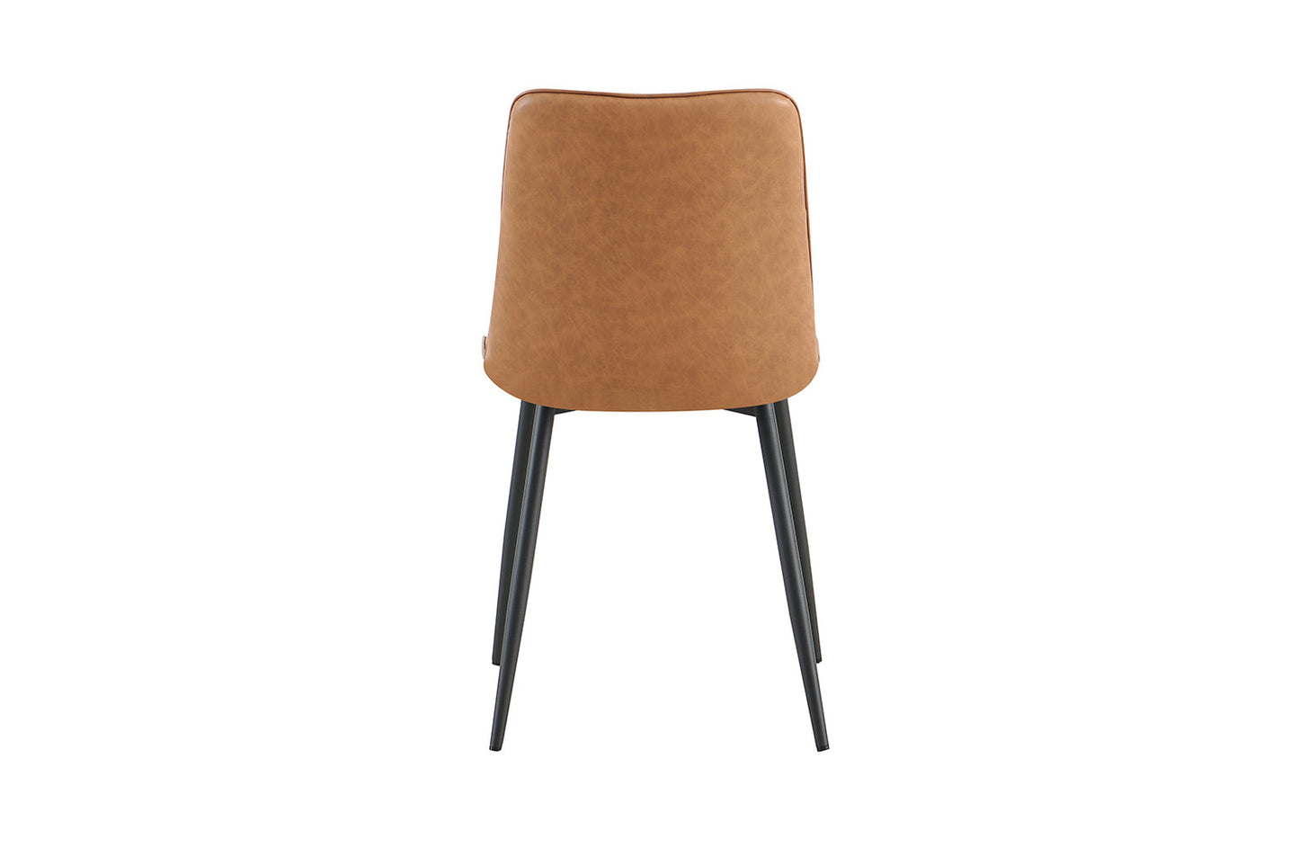 Set van 4 stoelen 'Furas' Vintage PU Cognac