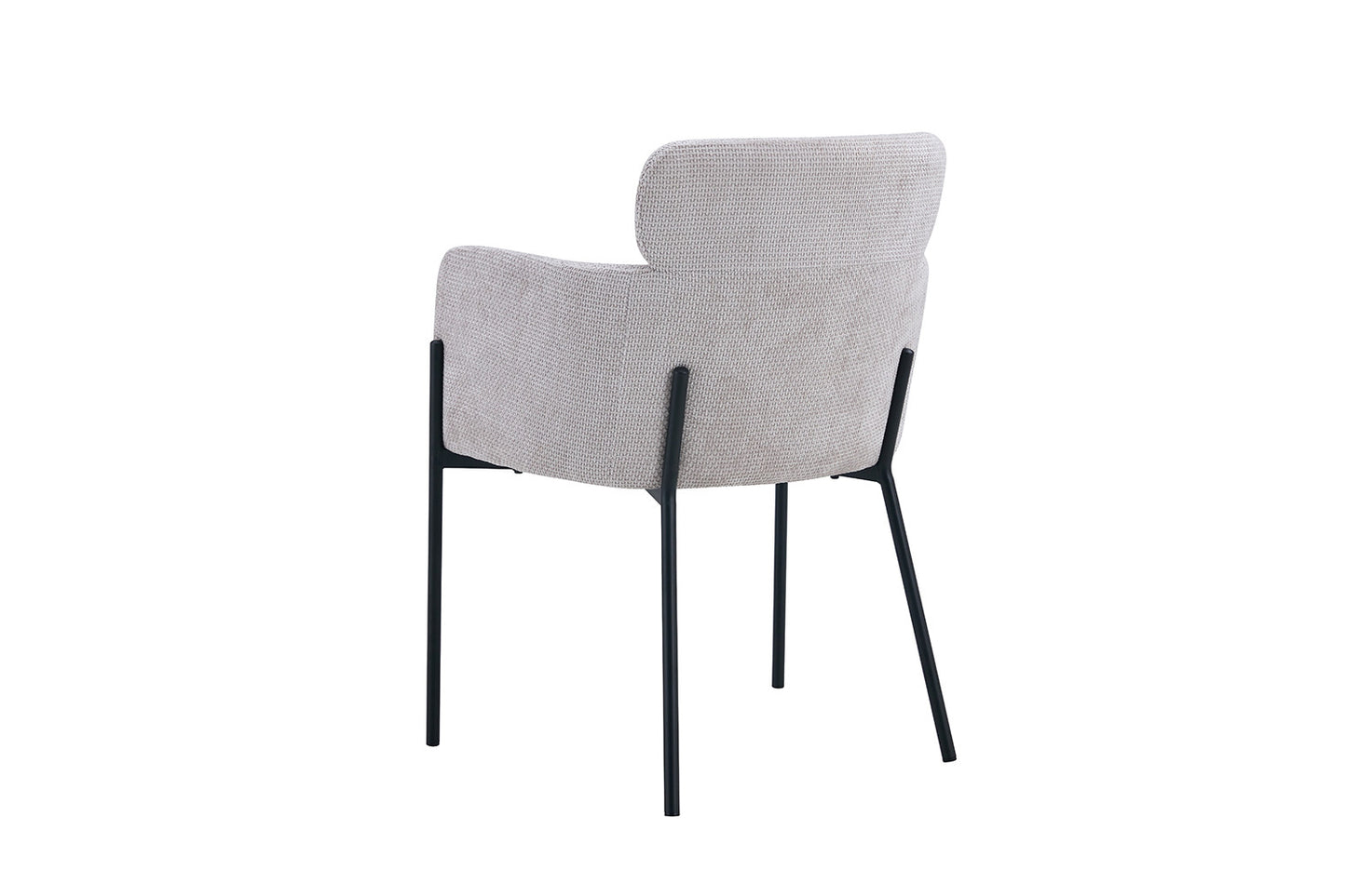 Stoel 'Naomi' Stof Beige (2 per doos)