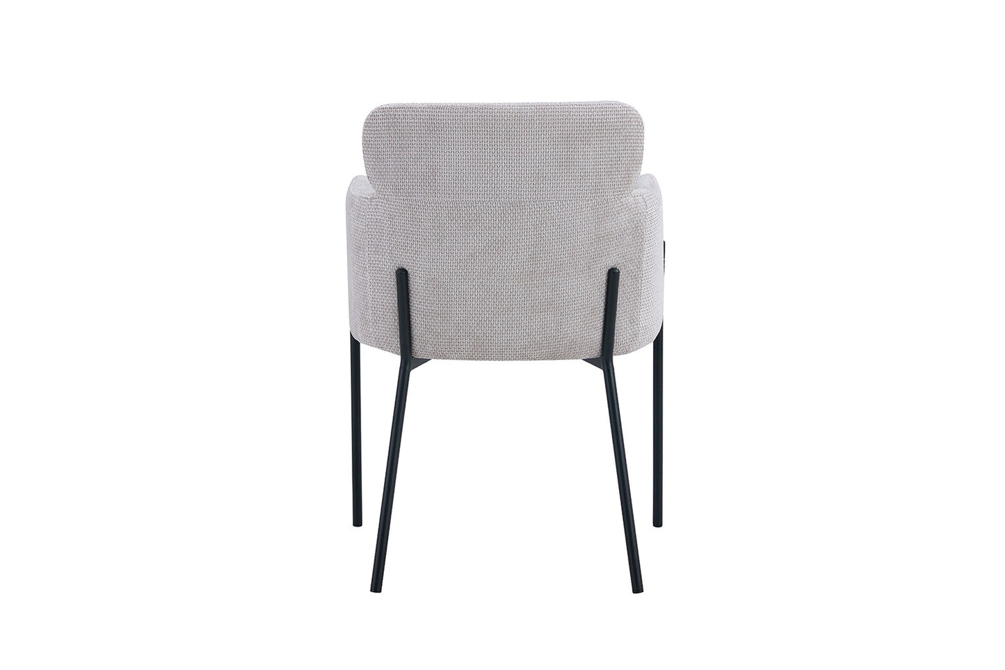 Stoel 'Naomi' Stof Beige (2 per doos)