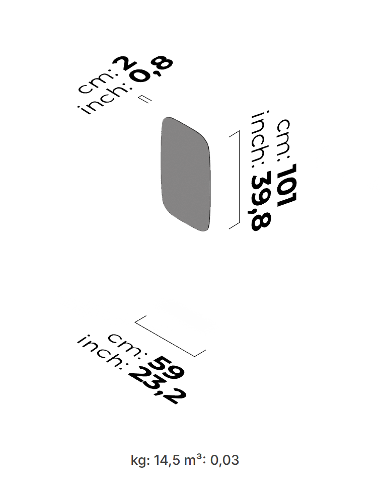 Barcelona Console 220x55cm
