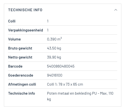 Electrische Relax met lift 'Miami' PU Taupe