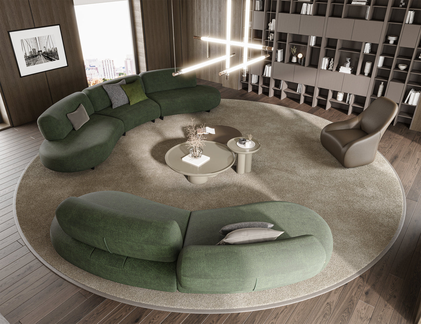 Bonbon Pouf (Ø 108cm)