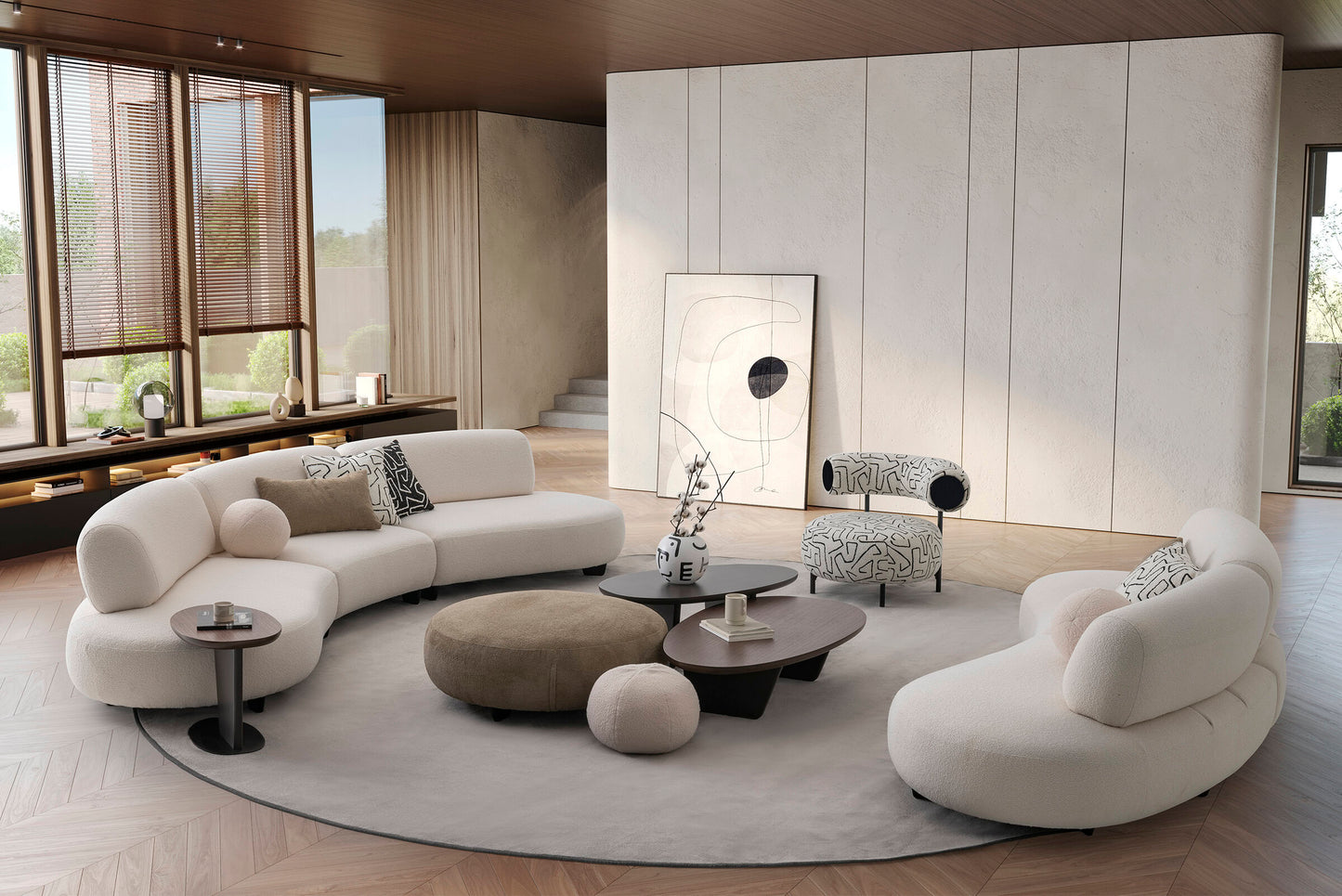 Bonbon Pouf (Ø 108cm)
