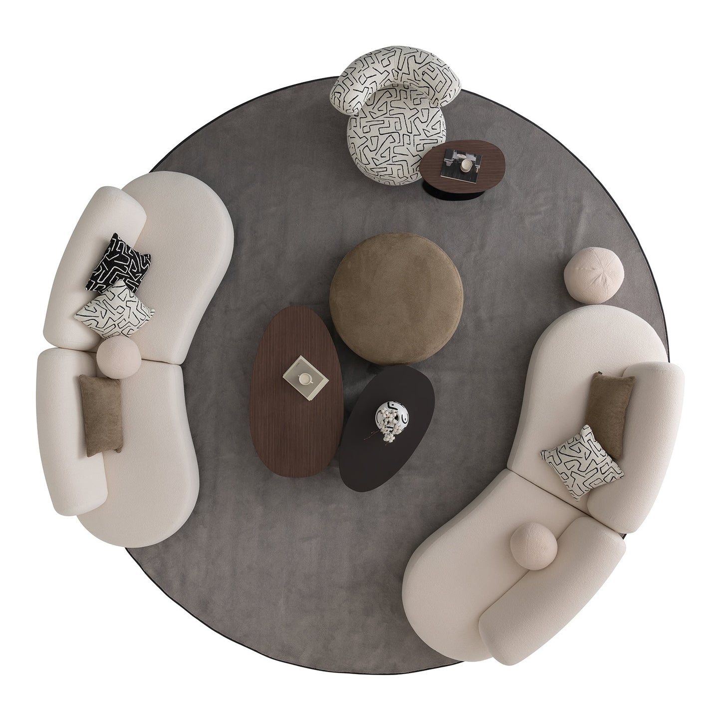 Bonbon Pouf (Ø 108cm)