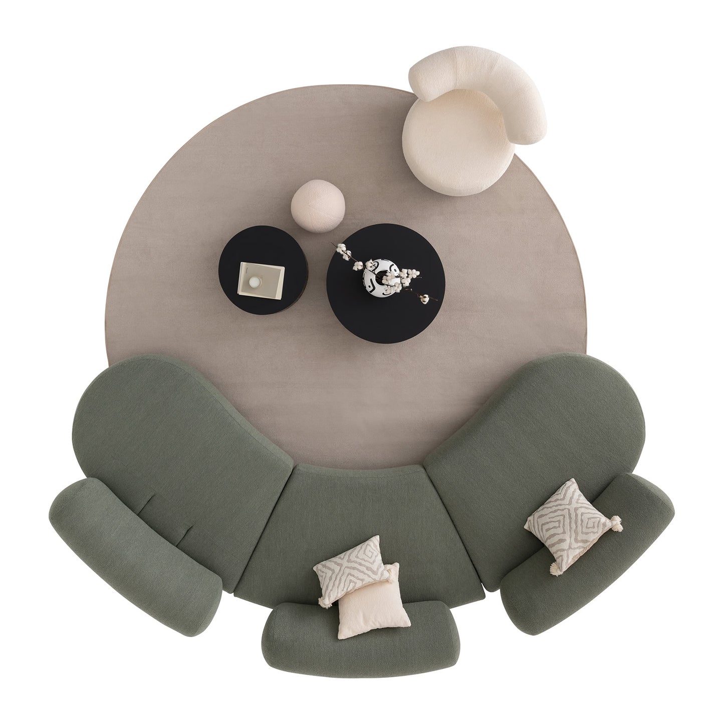 Bonbon Pouf (Ø 108cm)