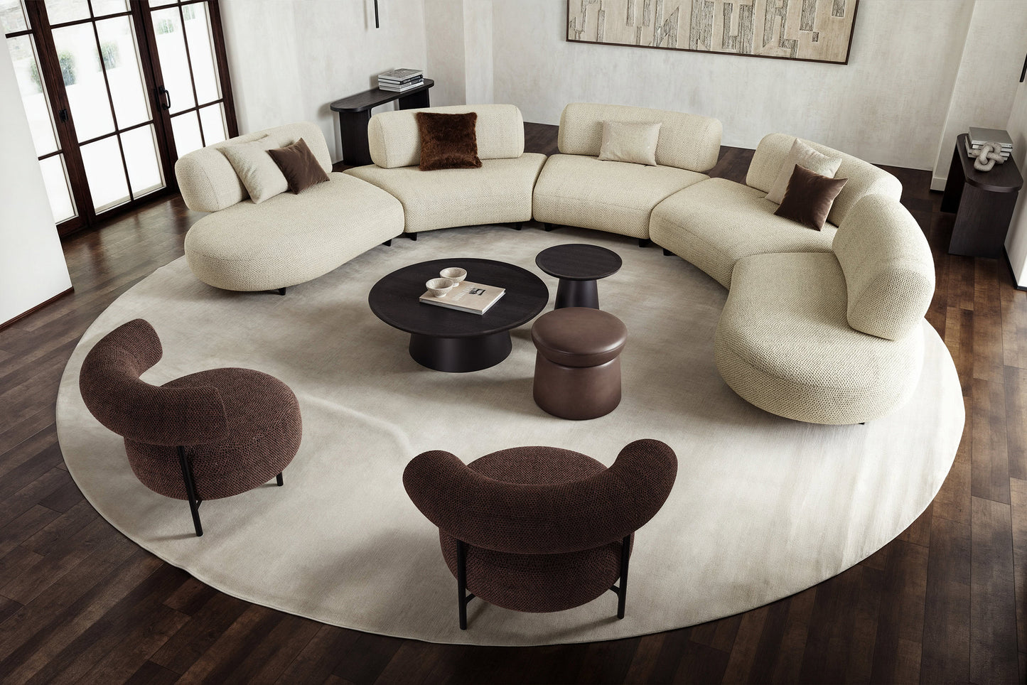 Bonbon Pouf (Ø 108cm)