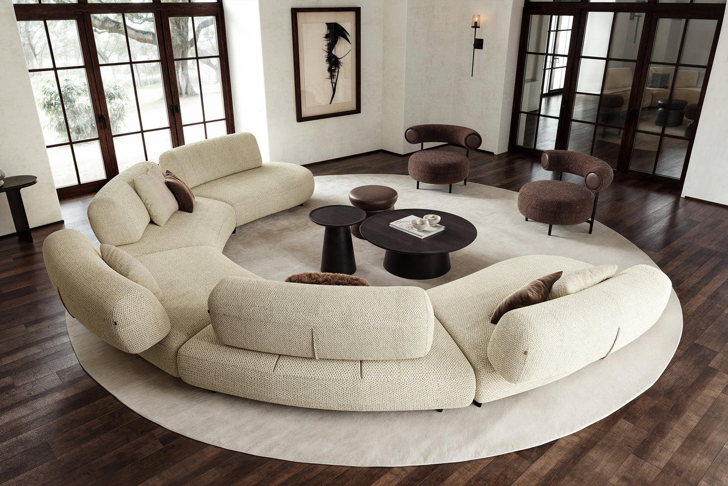 Bonbon Pouf (Ø 108cm)