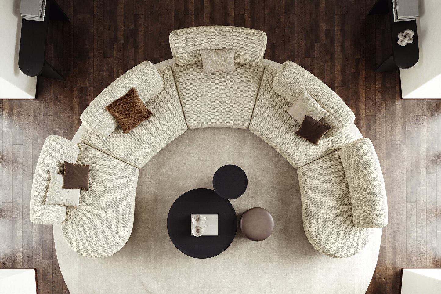 Bonbon Pouf (Ø 108cm)