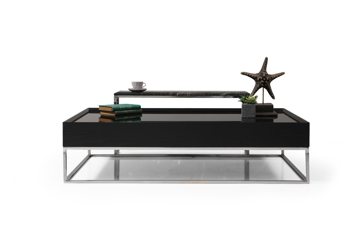 CROWN Zwart Salontafel Set
