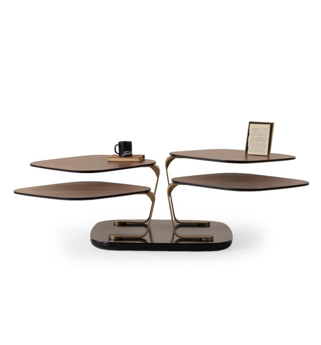 BENTLEY Walnut Salontafel