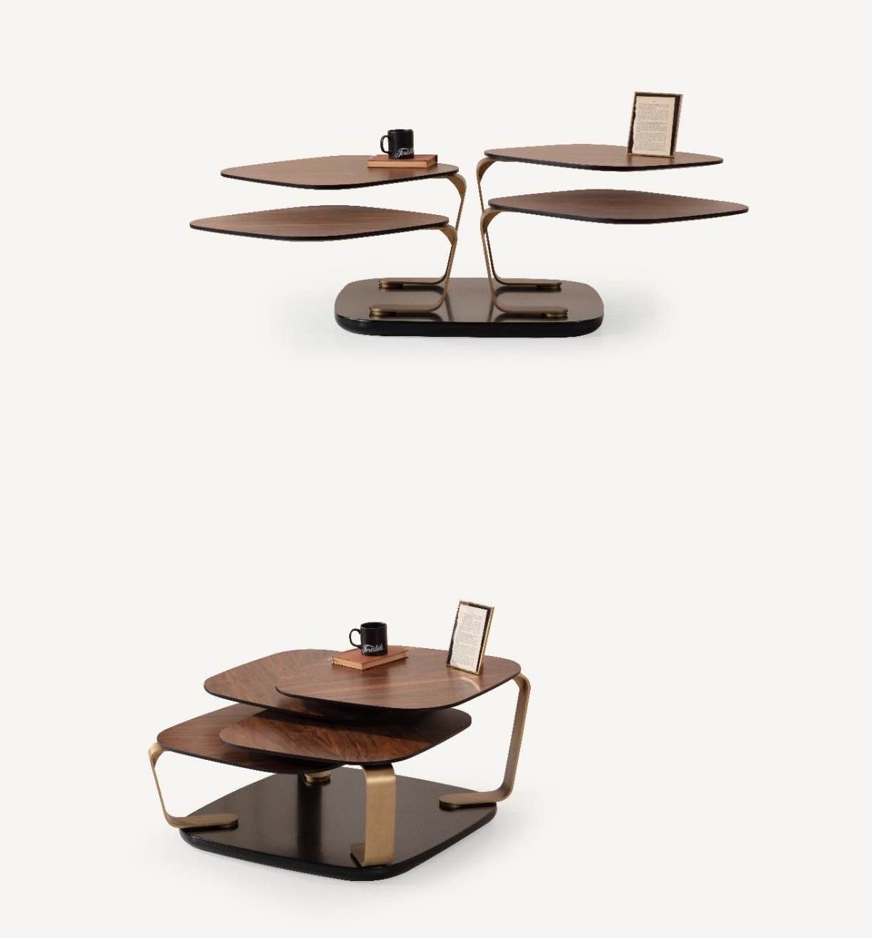 BENTLEY Walnut Salontafel