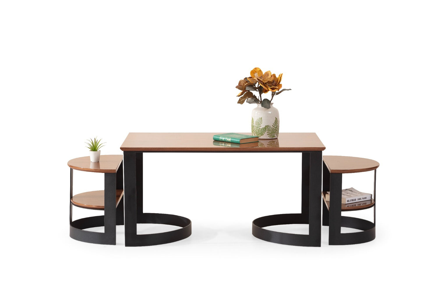 FUGA Zwart Salontafel Set