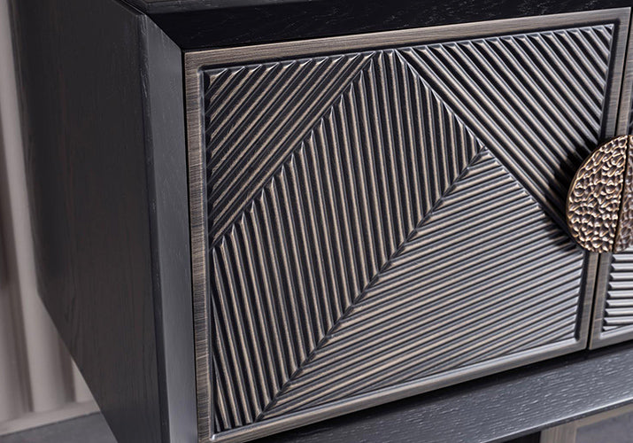 Cross Zwart TV-Meubel 249cm