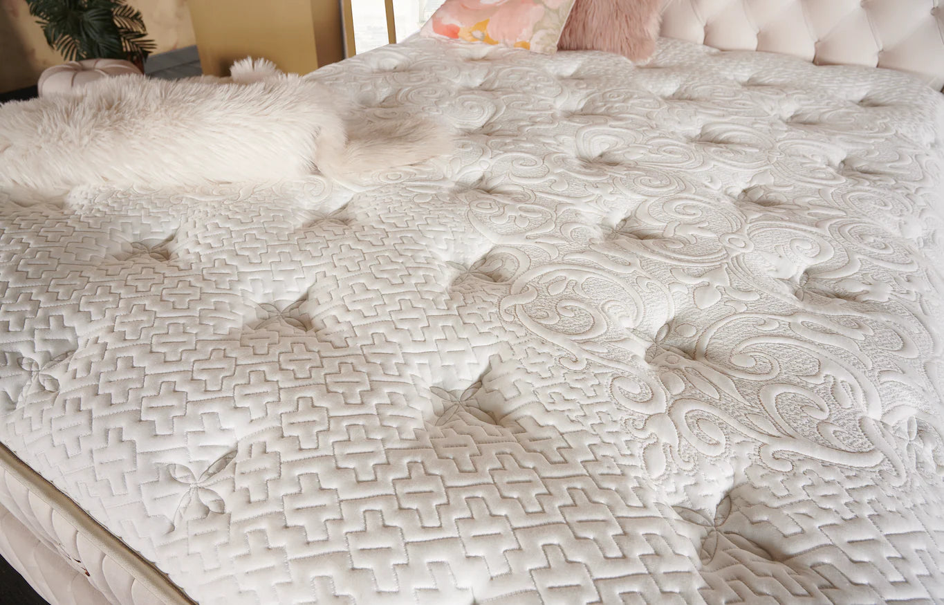 Fluffy Boxspring Set