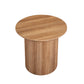 Salontafel 'Lagos' 50 cm Rond Decor Donkerbruin