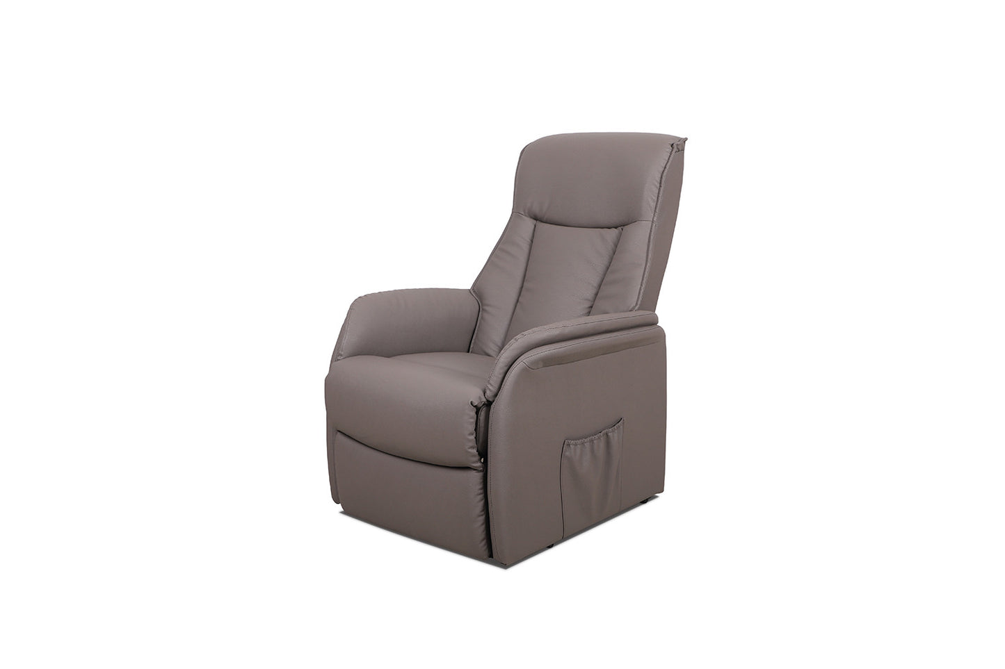 Electrische Relax met lift 'Miami' PU Taupe