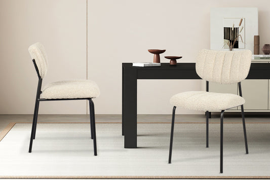 Stoel 'Antura' Stof Beige (2 per doos)