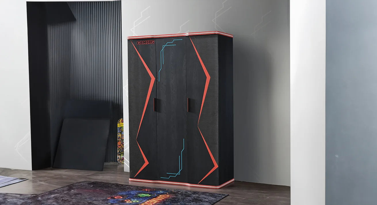 Athena Kledingkast met 3 deuren