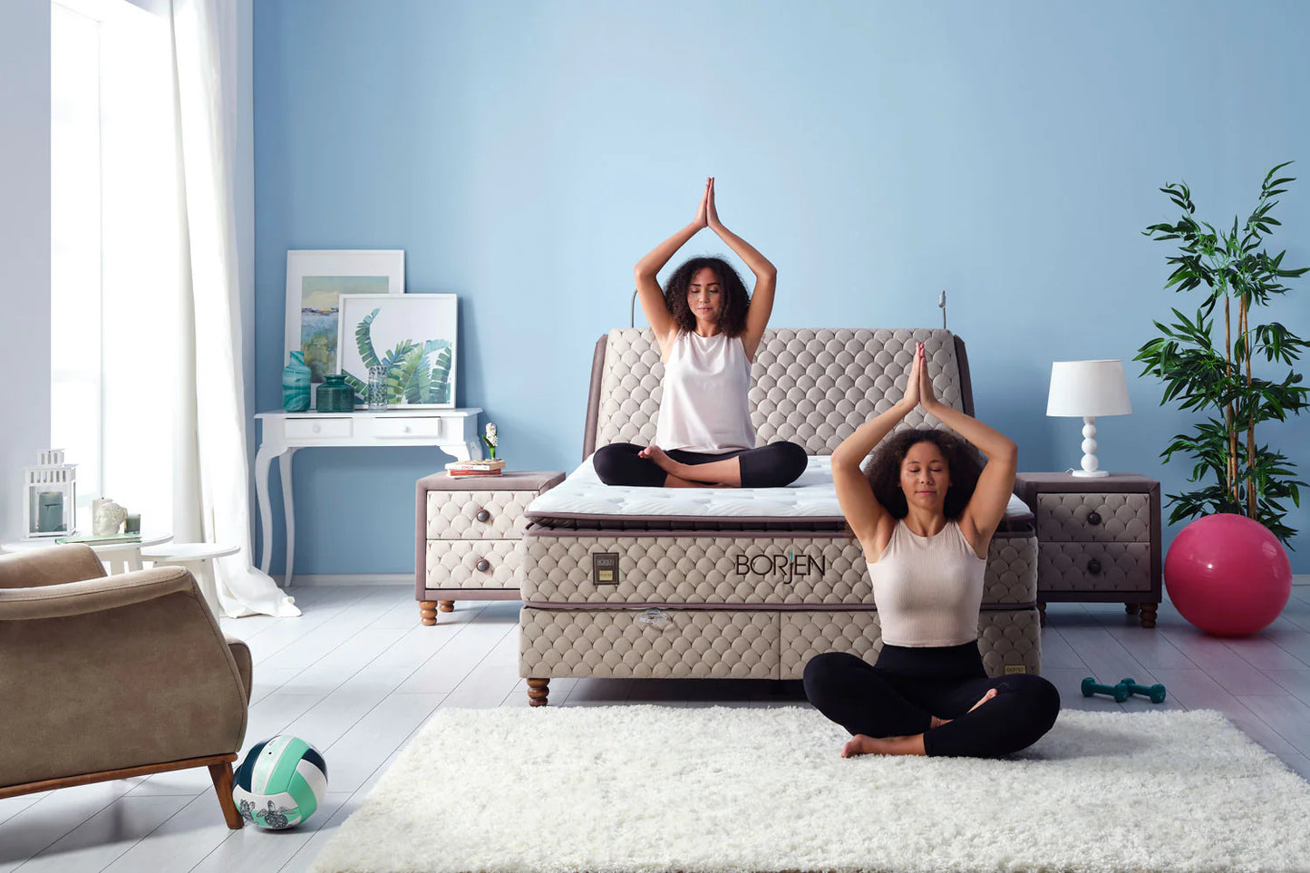 Borjen Boxspring Set