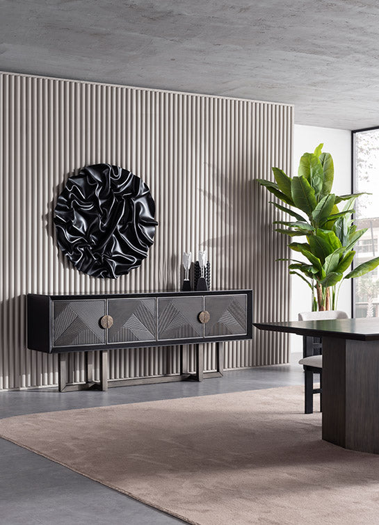 Cross Zwart Console 220cm