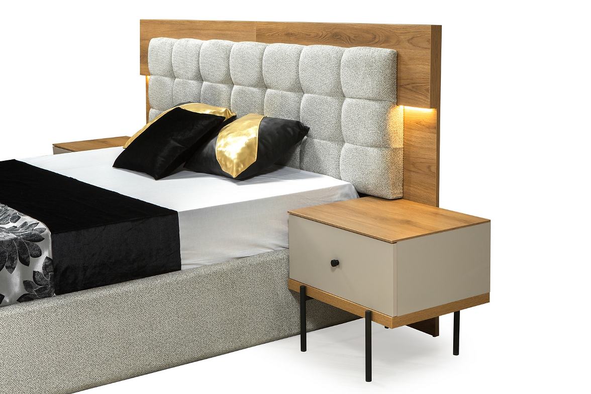 Belen Bedframe met Opbergdoos, 160x200 cm