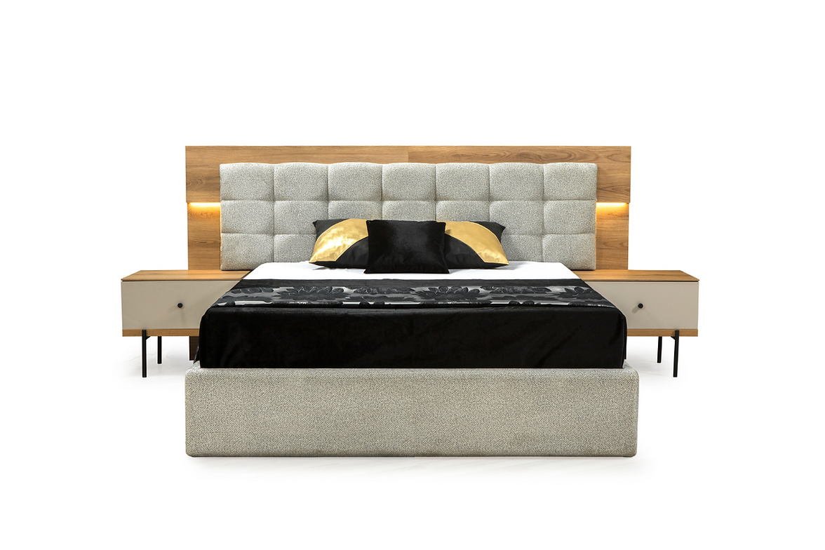 Belen Bedframe met Opbergdoos, 160x200 cm