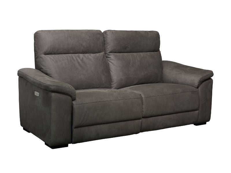 MIRABEL DRIEZIT MET 2 ELECTRISCHE RELAXEN  STOF DARK GREY
