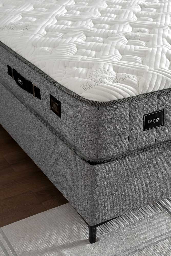 Black Sand Boxspring Set