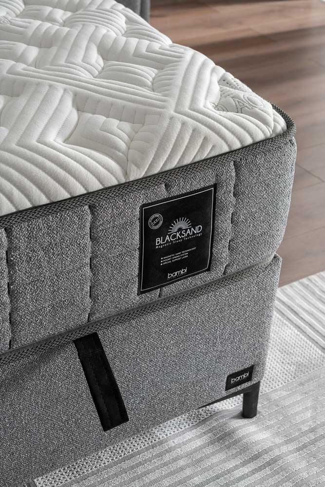 Black Sand Boxspring Set