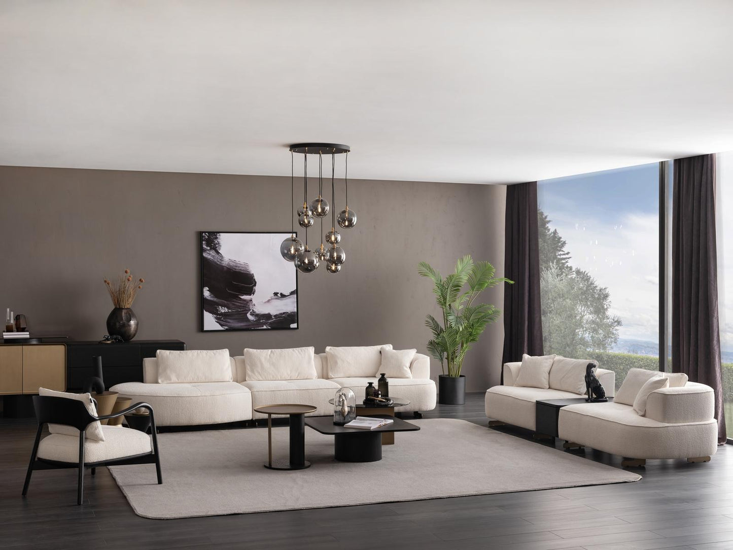 Grande Salontafel Glas