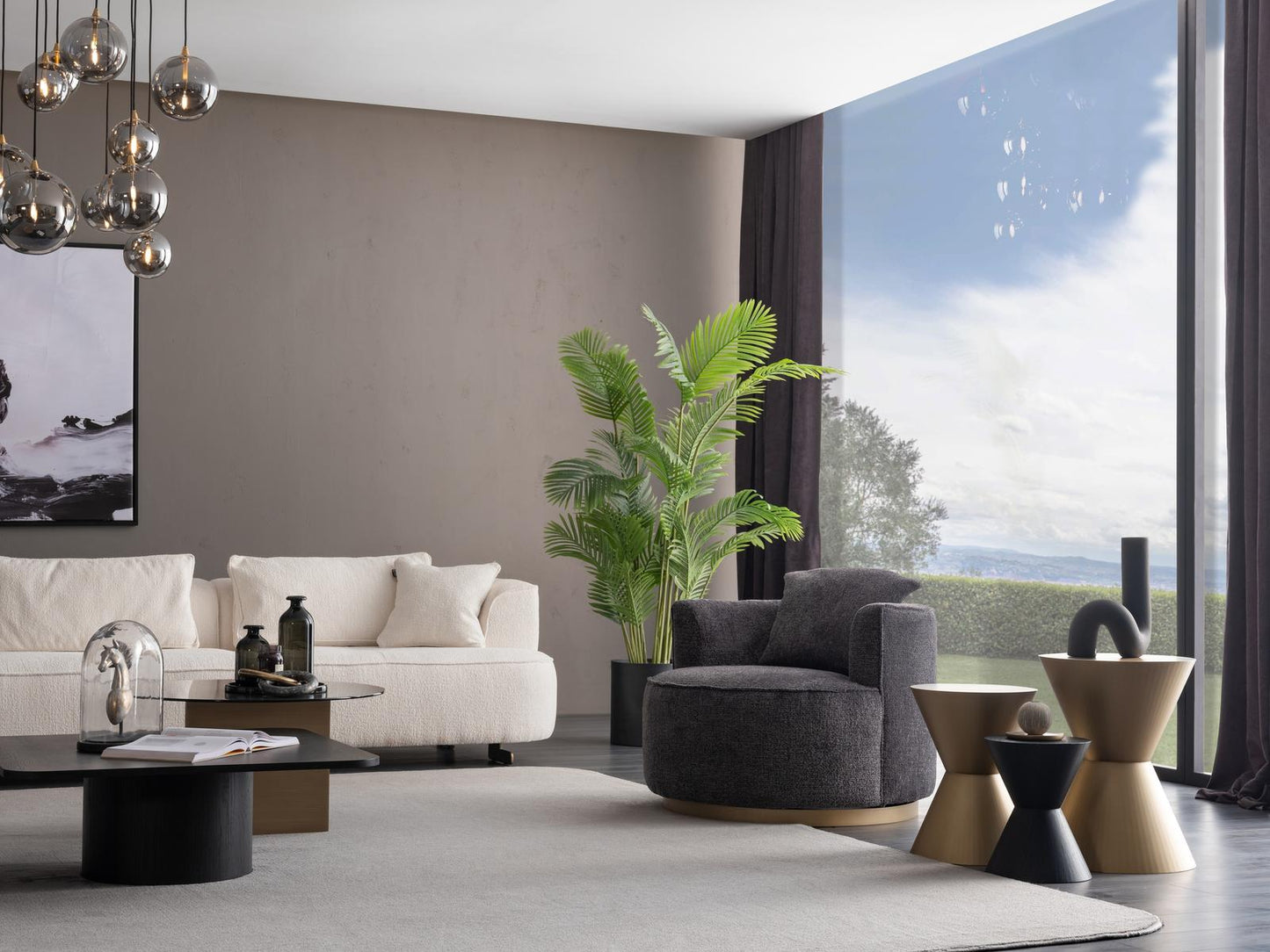 Grande Salontafel Glas