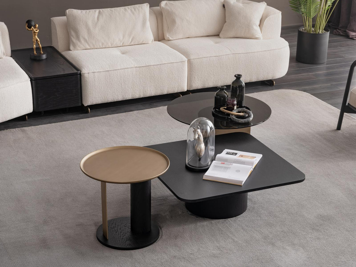 Grande Salontafel Glas