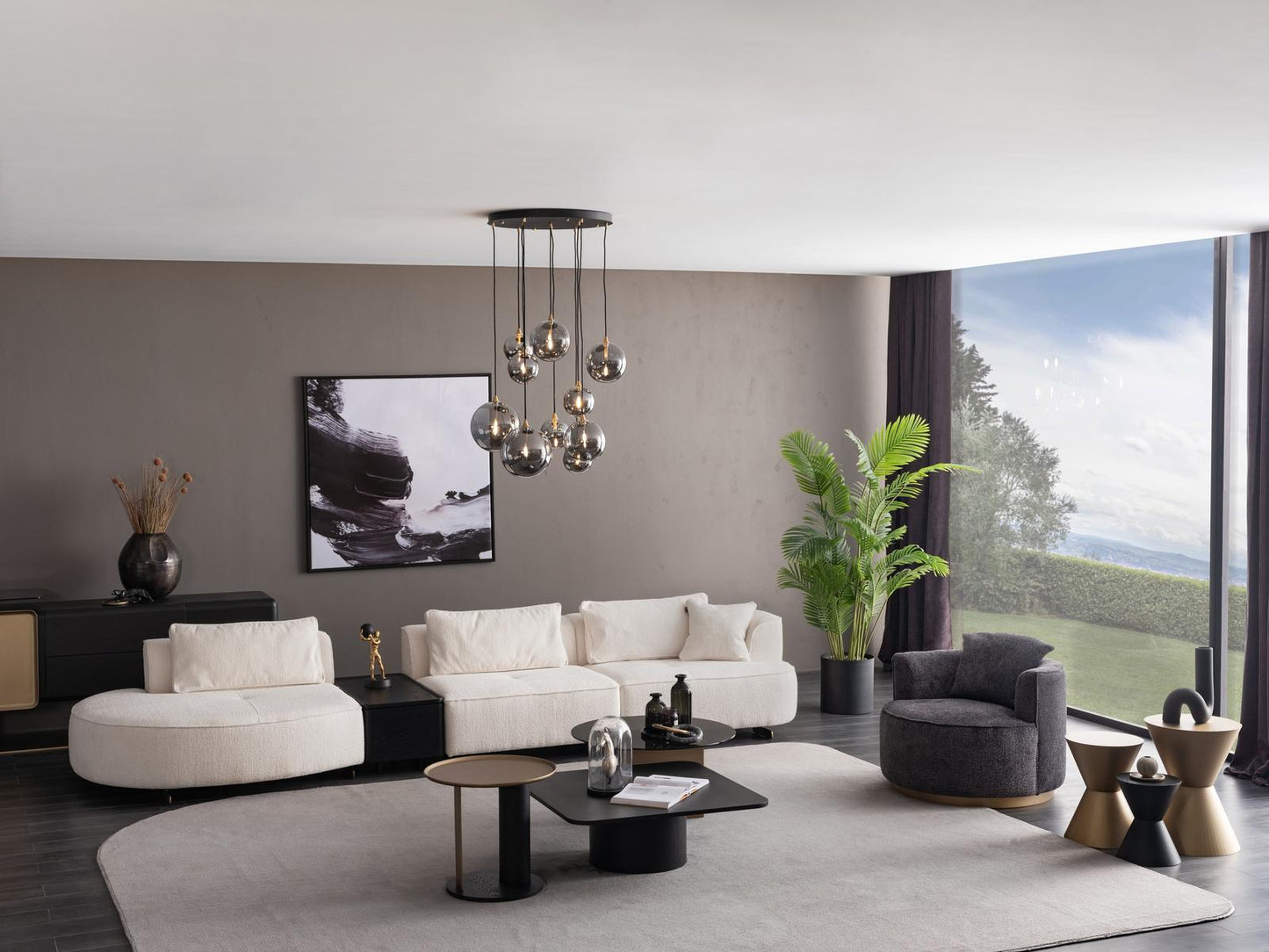 Grande Salontafel Glas