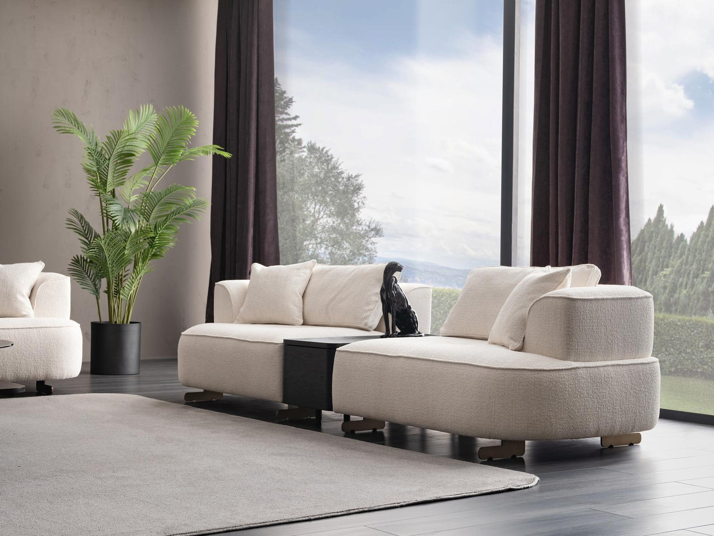 Grande Salontafel Glas