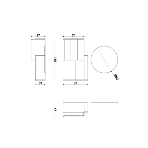 Vogue Eettafel (238/208)